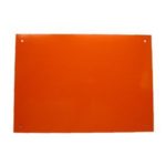 Plaque rflchissante de couleur orange