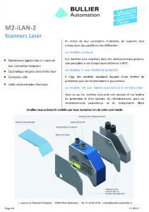 Scanner laser M2-iLAN2 - BULLIER