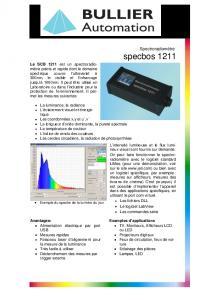 Jeti Specbos 1211 - Bullier Automation