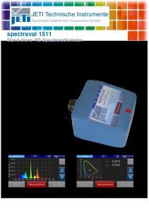 Spectroradiomtres SCV-1511