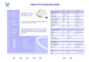 VG035P - Gyrolaser haute performance