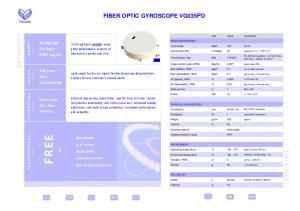 VG035PD - Gyrolaser  sorties RS232 et RS422