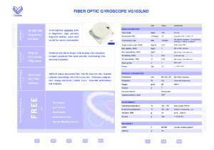 VG103LND - Gyromtre  faible bruit