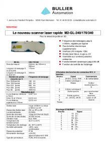Scanners laser M2-GL