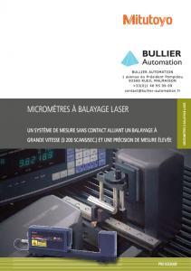 Micromtres laser scans Mitutoyo